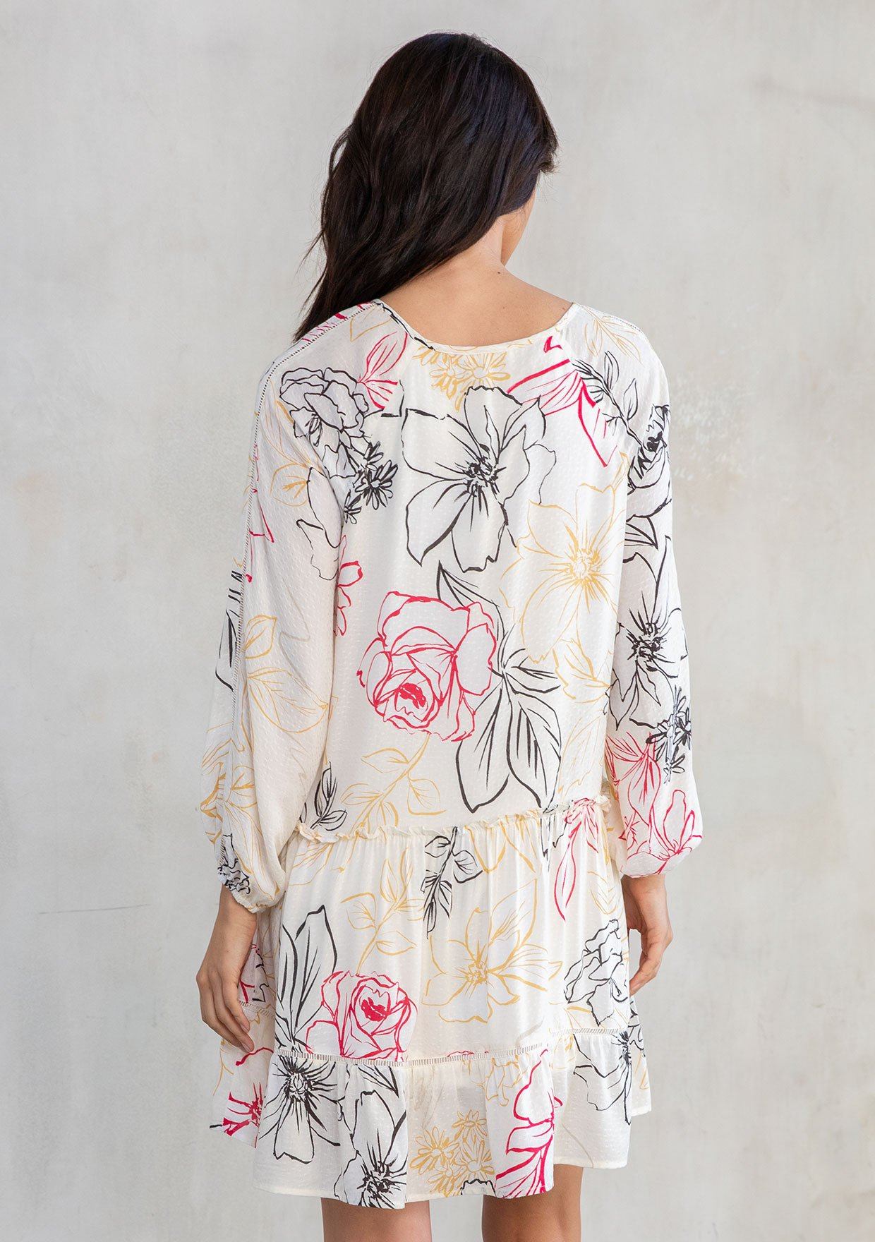 Modern Love Floral Mini Dress