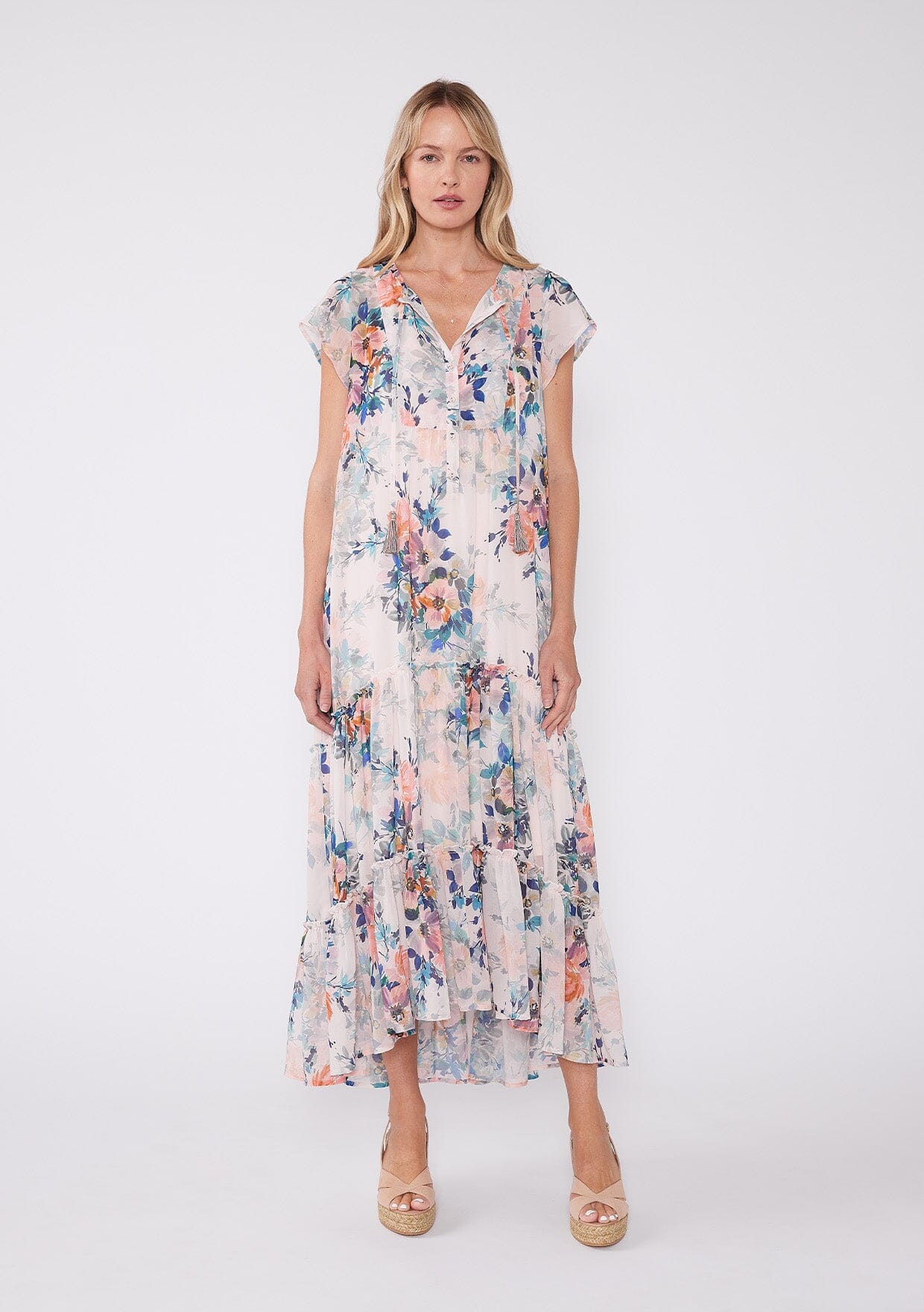 Love Language Floral Maxi Dress