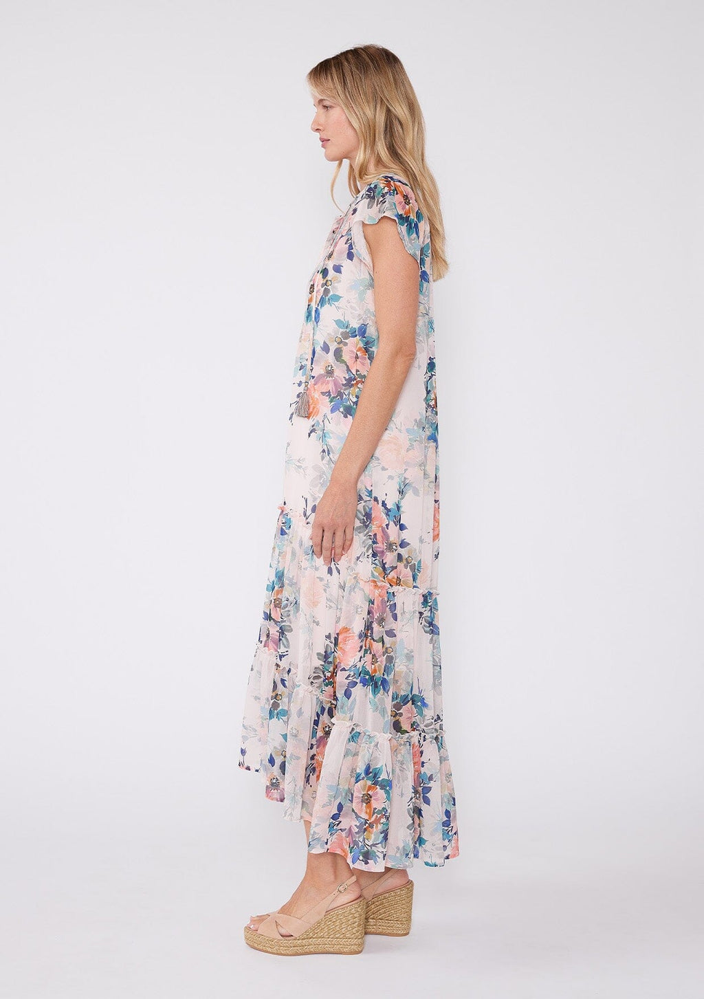 Love Language Floral Maxi Dress