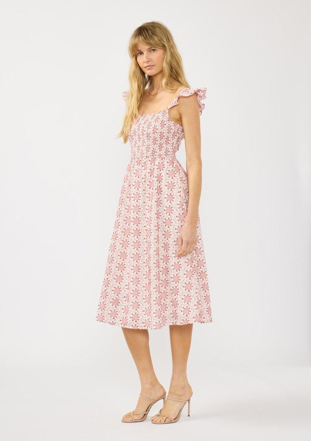 Elaris Floral Midi Dress