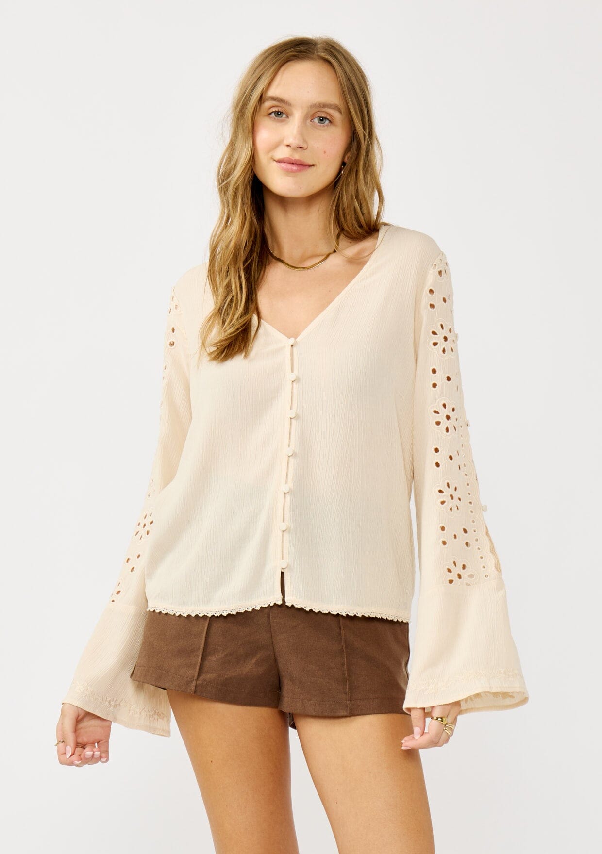 Ellie Bell Sleeve Blouse