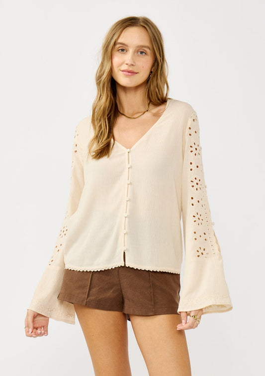 Ellie Bell Sleeve Blouse