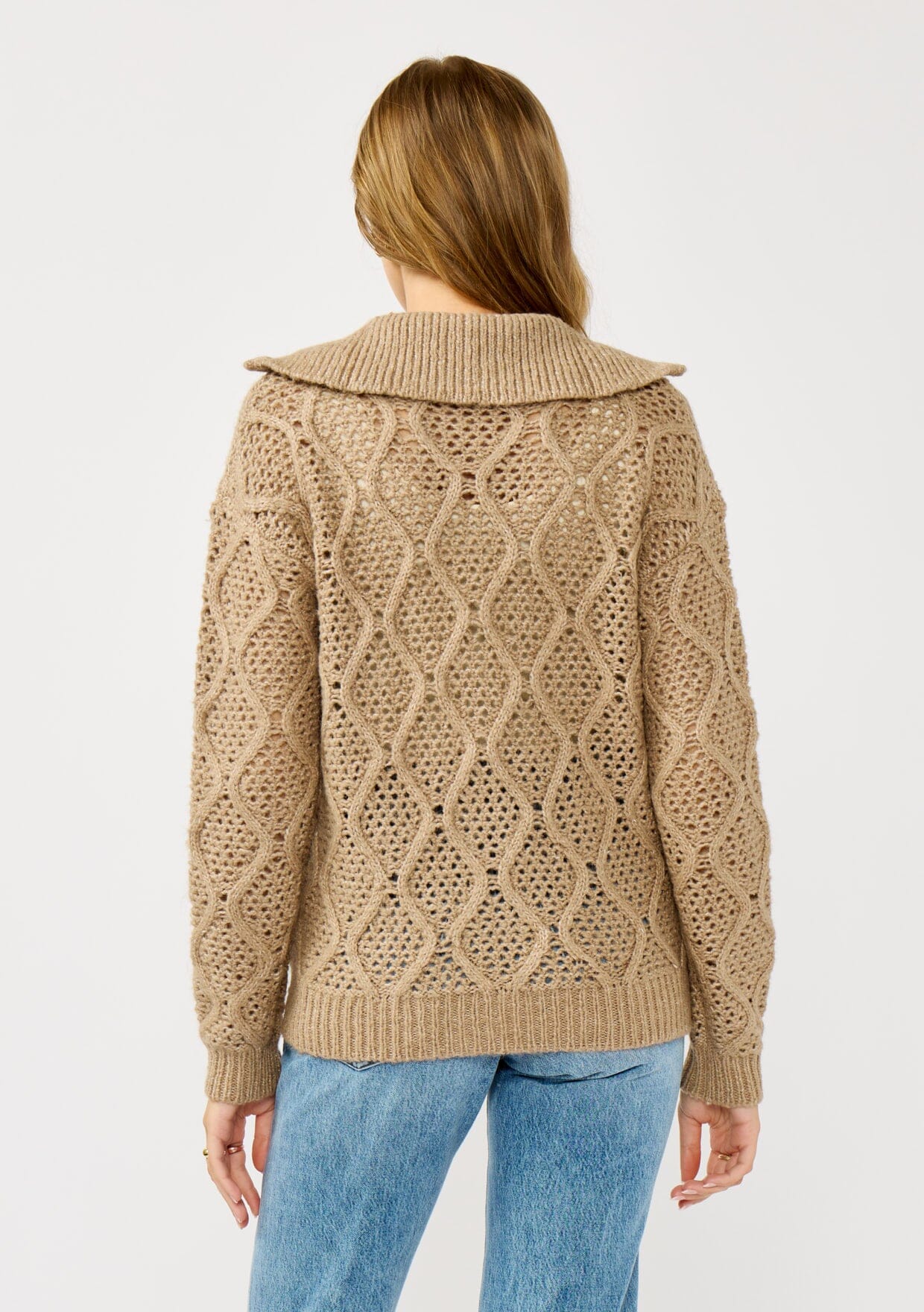 Moonrise Zip Up Sweater
