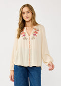 Desert Hideaway Embroidered Blouse