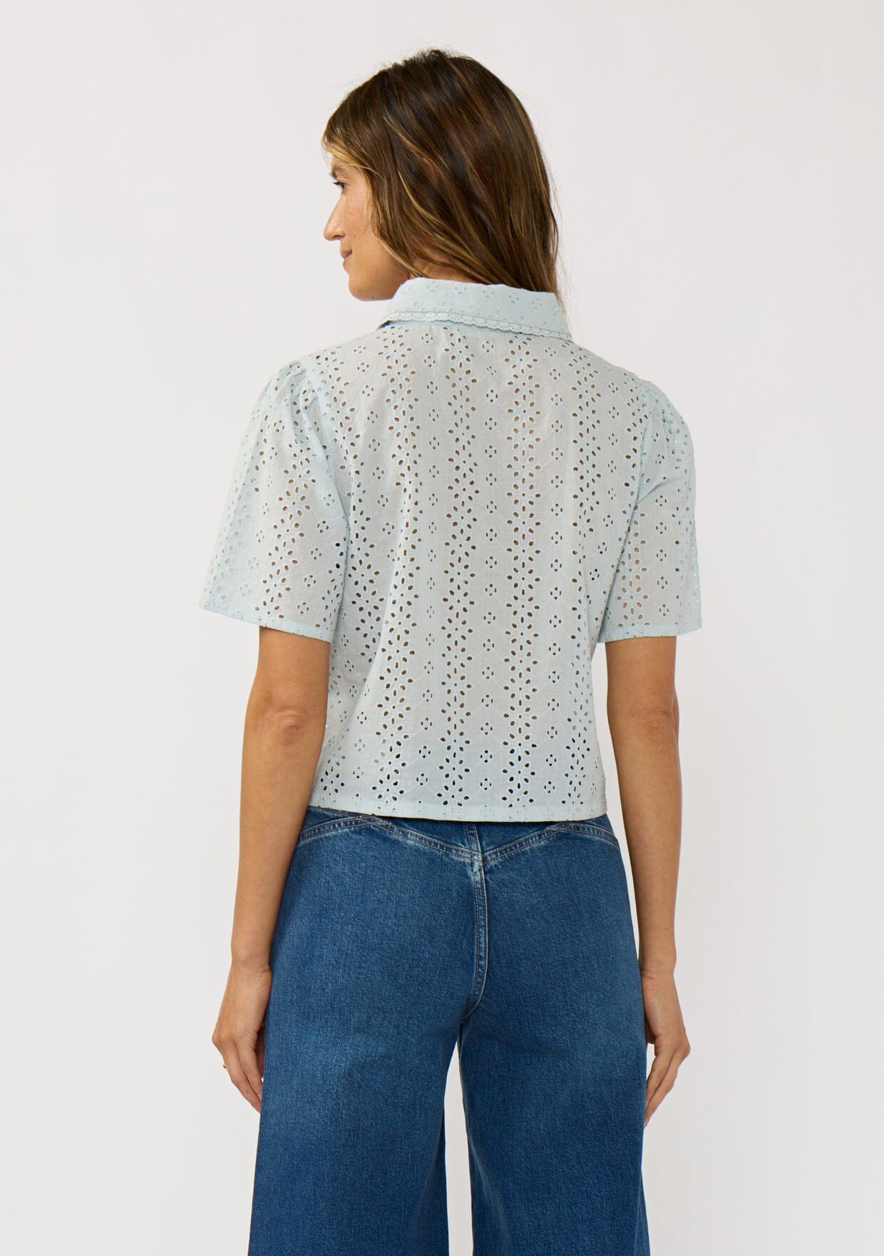 Lilith Eyelet Top