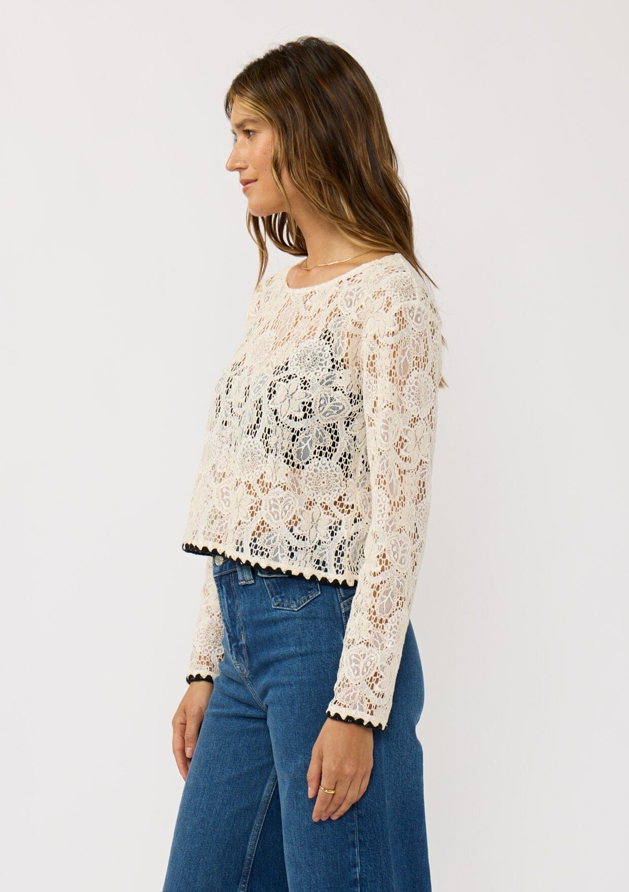 Selah Lace Crop Top