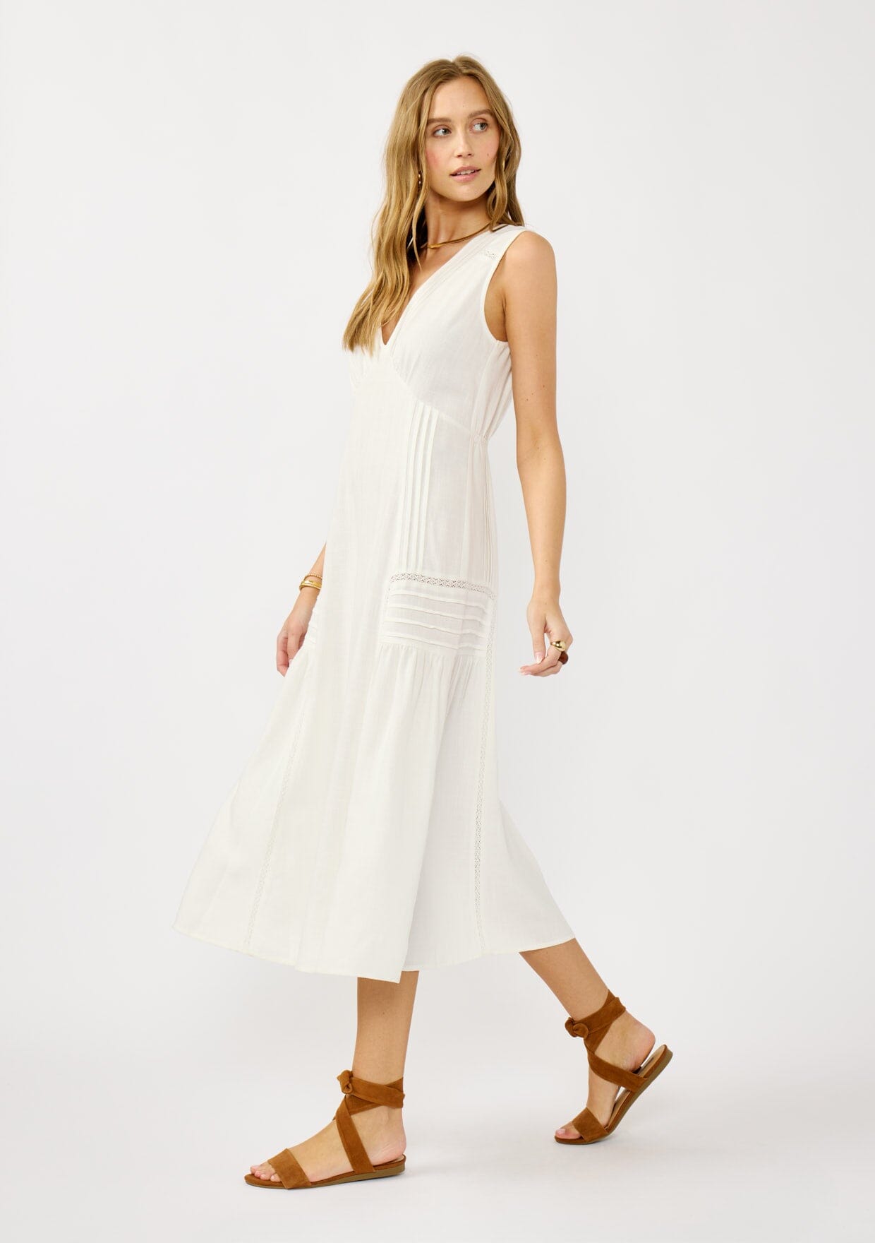 Ester Lace Midi Dress