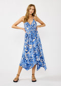 Clear Skies Halter Dress