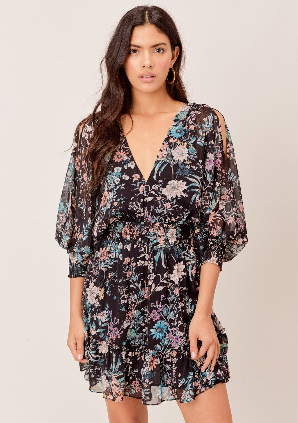 Glenna Split Sleeve Mini Dress