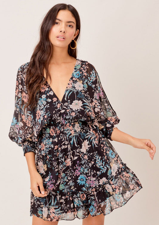 Glenna Split Sleeve Mini Dress
