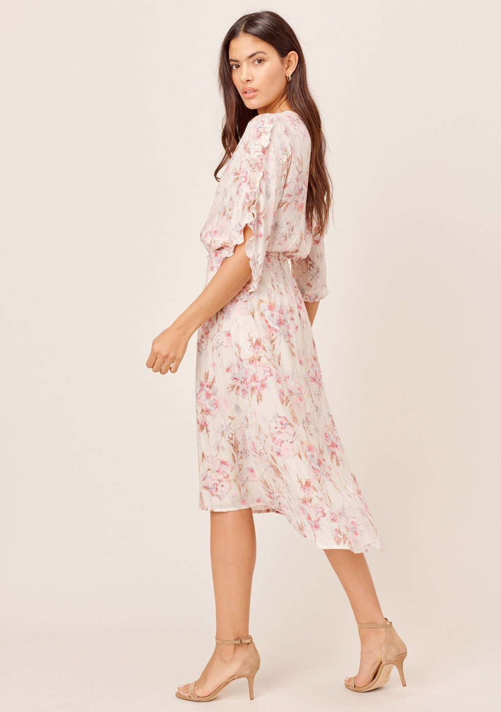 Rosemary Floral Midi Dress