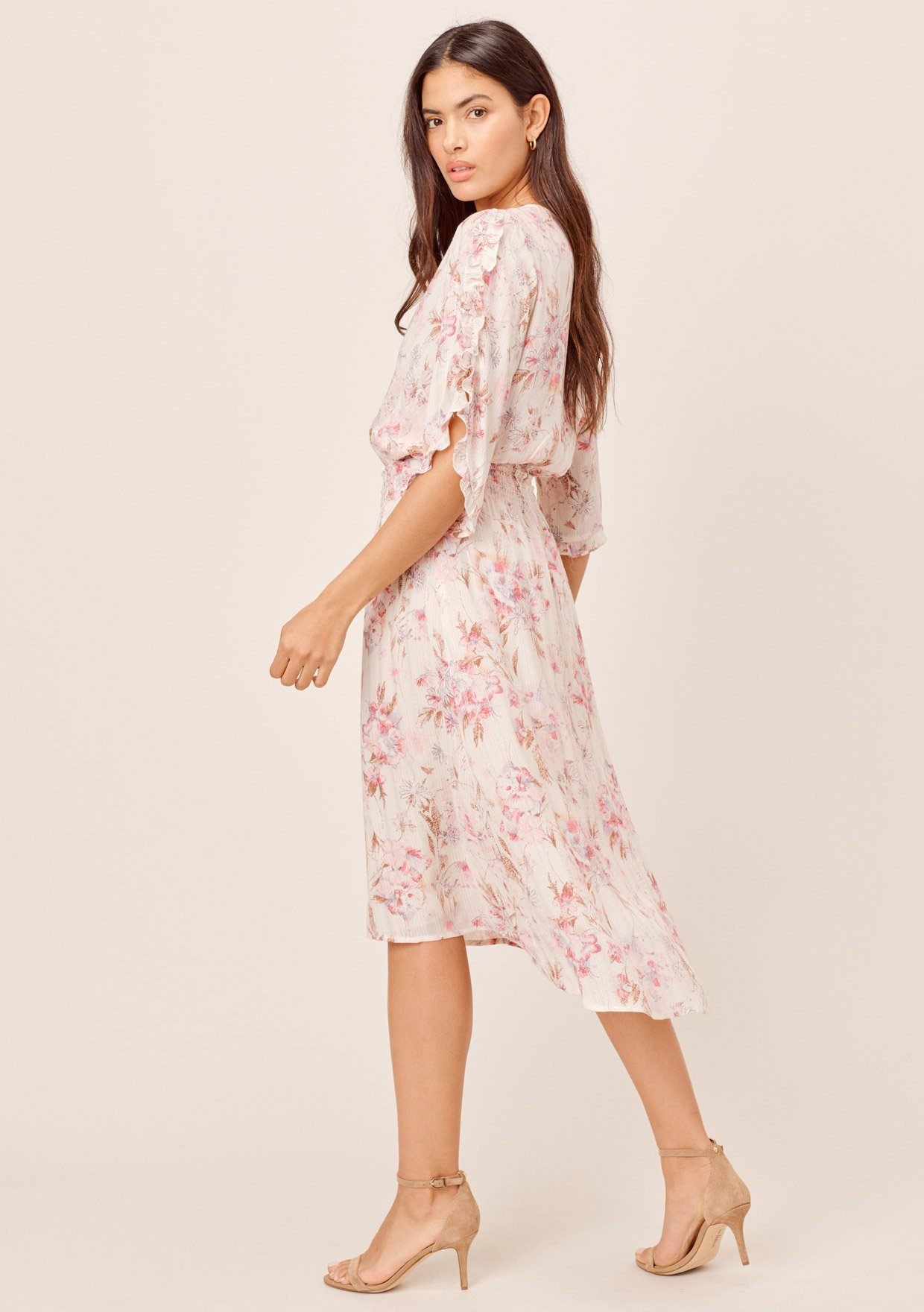 Rosemary Floral Midi Dress