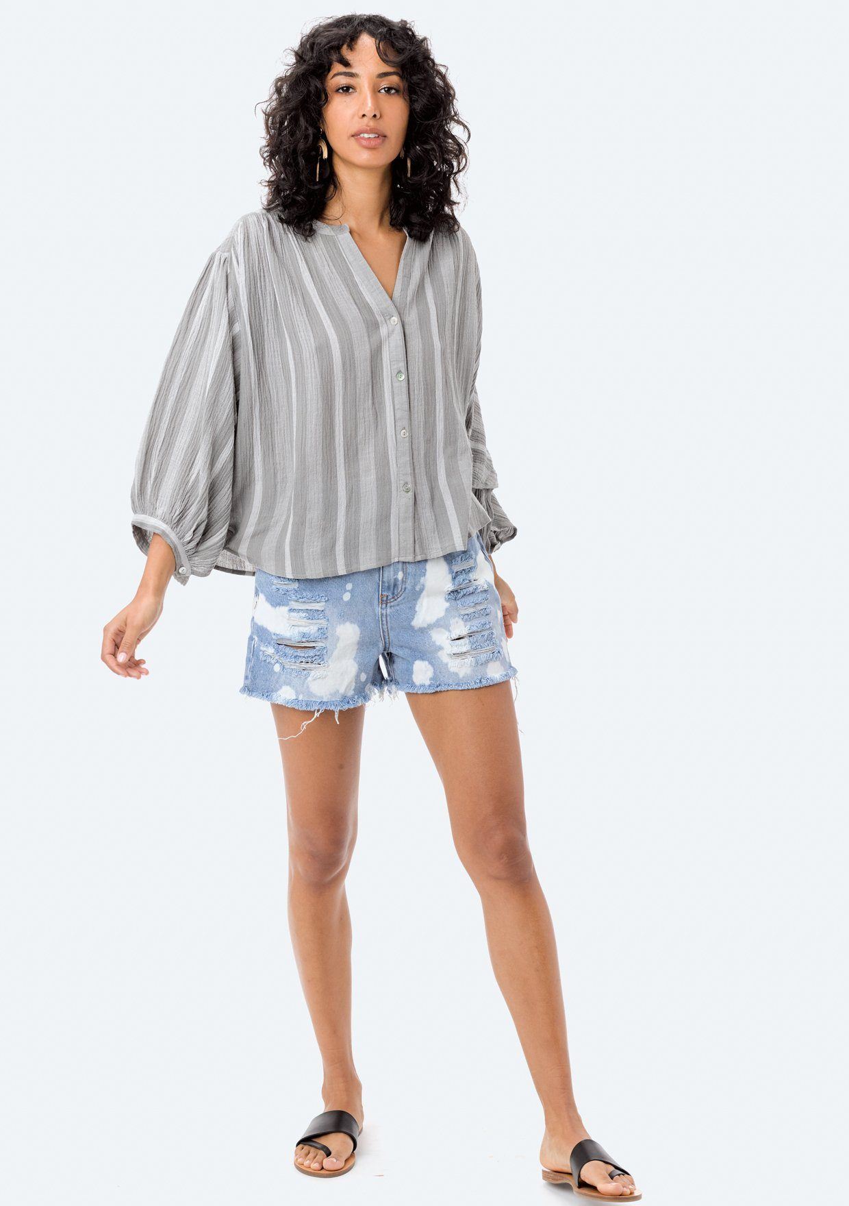 Paris Striped Top