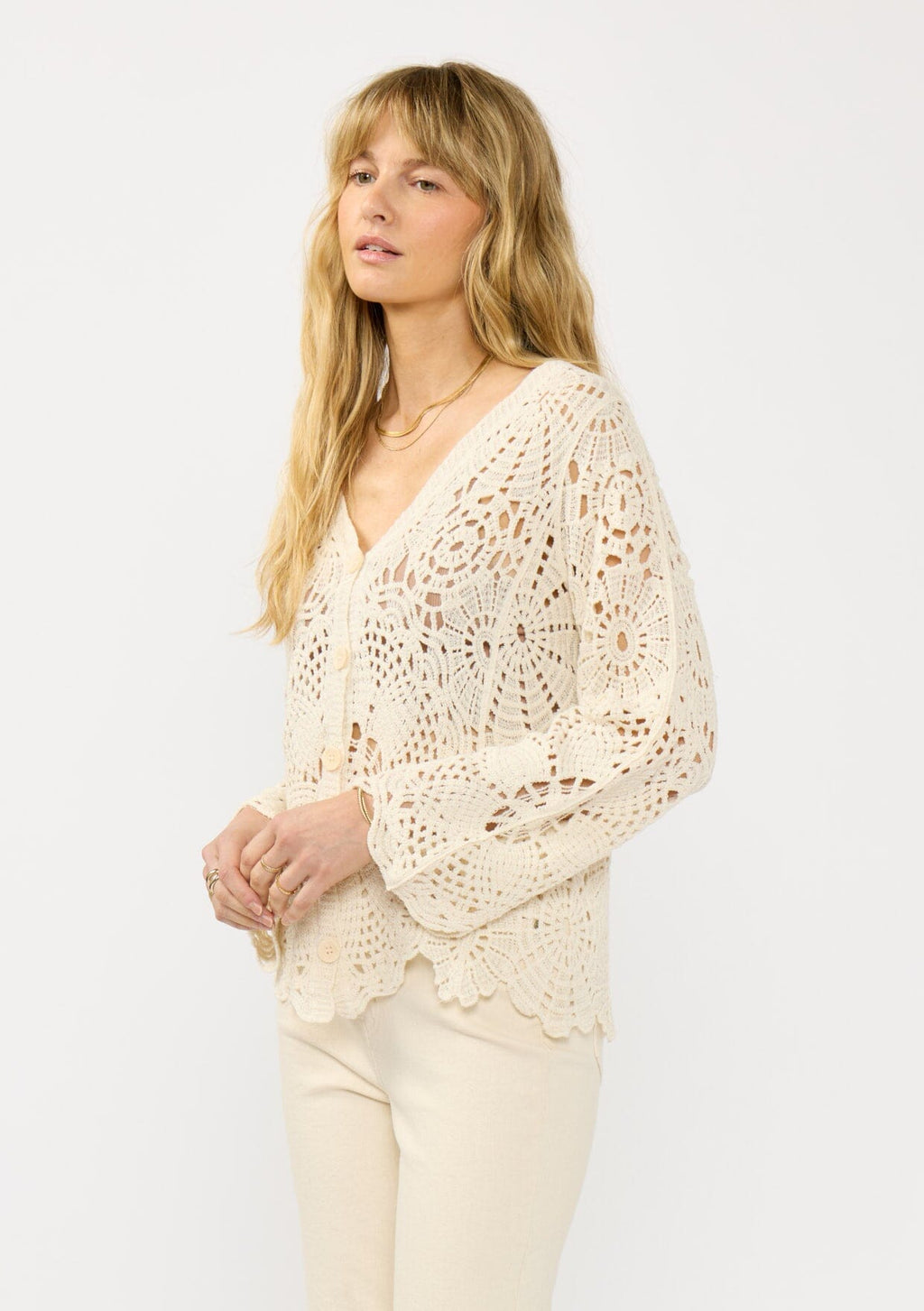 Seabrook Crochet Cardigan