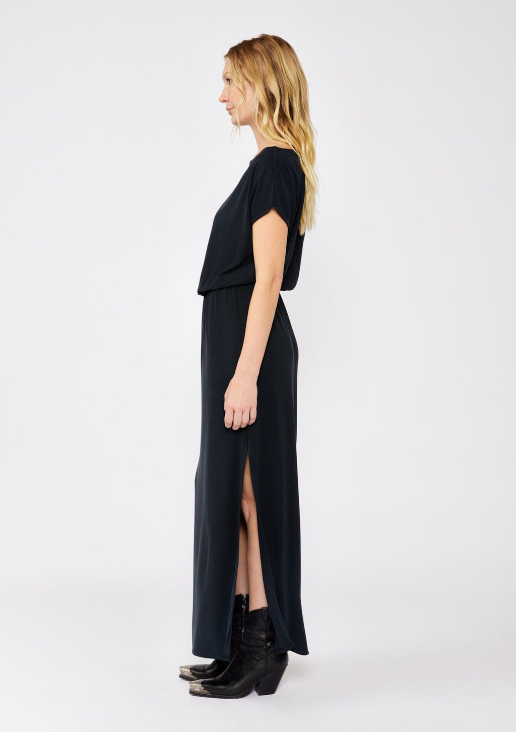 Dusk Haven Off Shoulder Maxi Dress