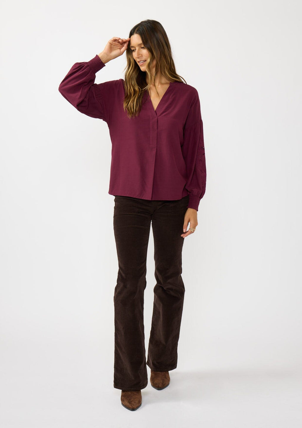 Lira Embroidered Blouse