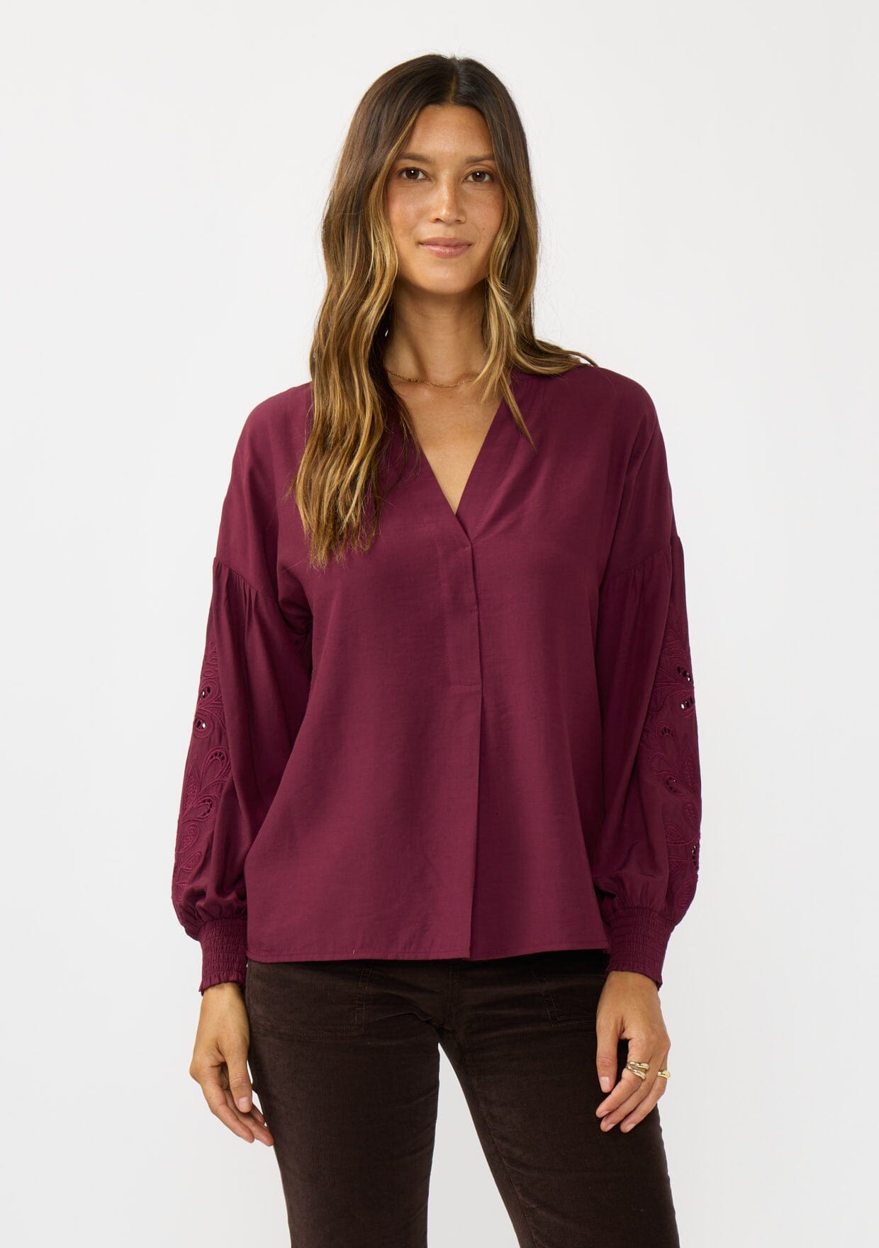 Lira Embroidered Blouse