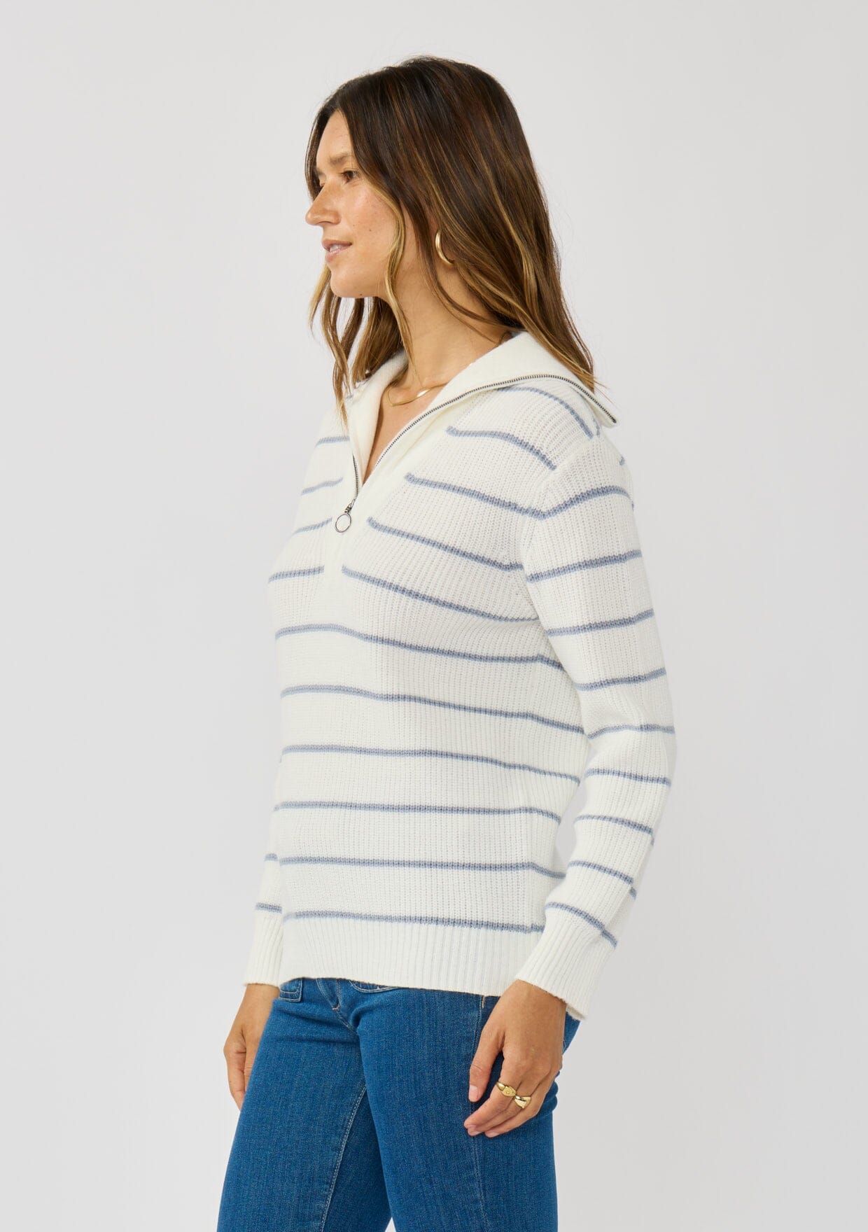 Metro Stripe Sweater