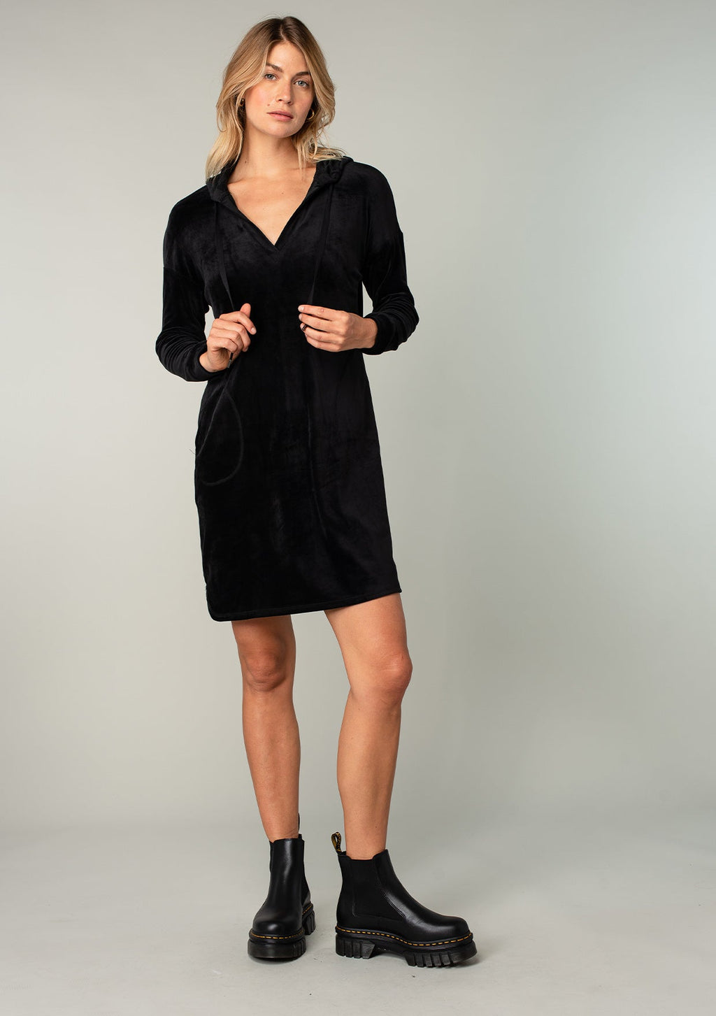 Slumber Velour Dress