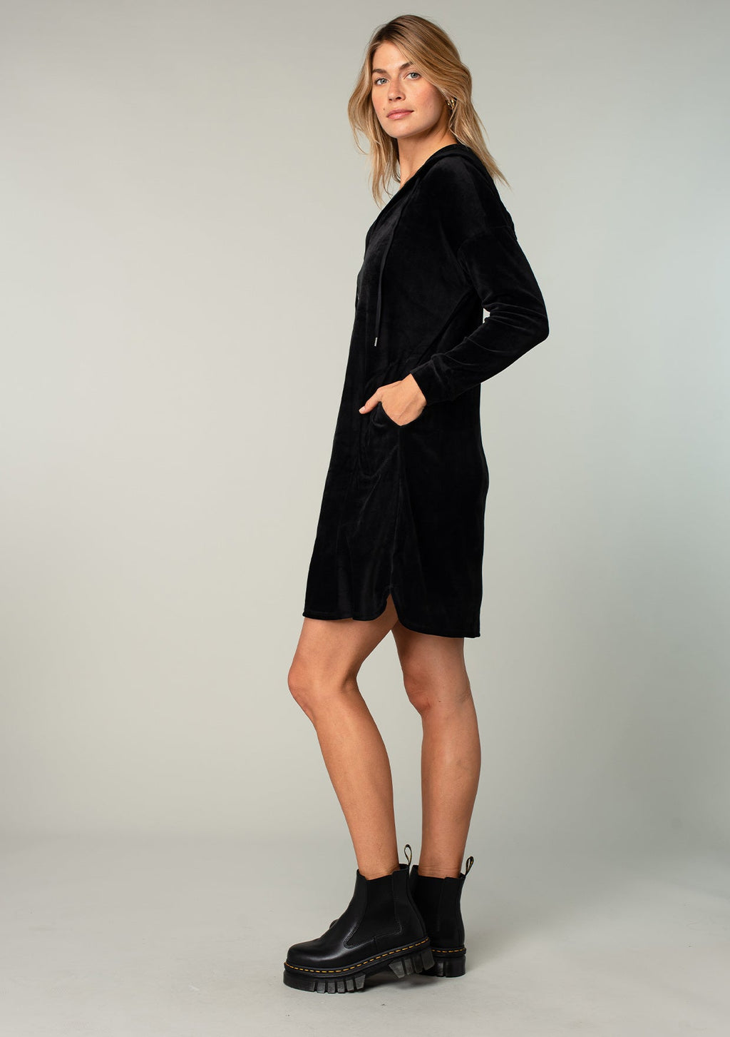 Slumber Velour Dress