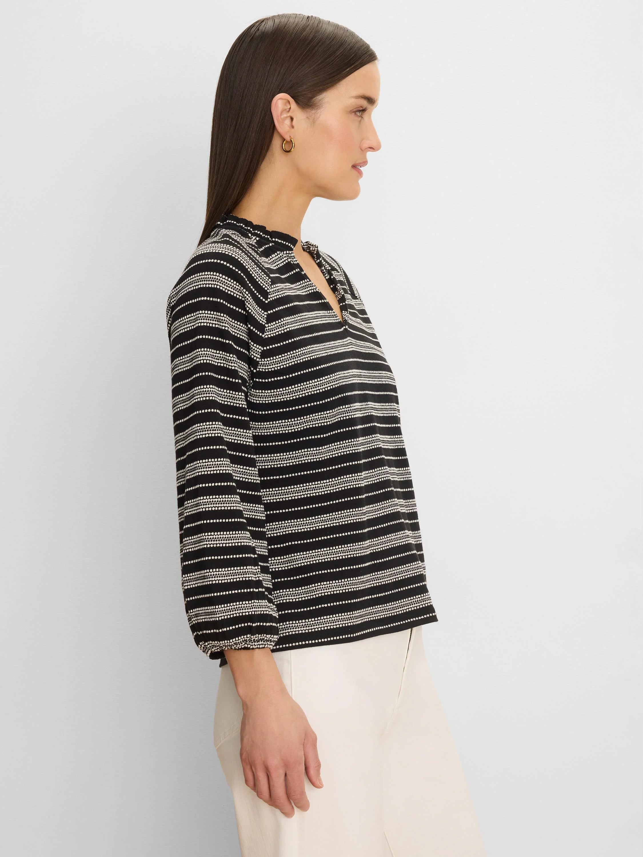 Dashing Stripe Knit Top
