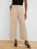 Eliot Wide Leg Drapey Cargo Ankle Pant