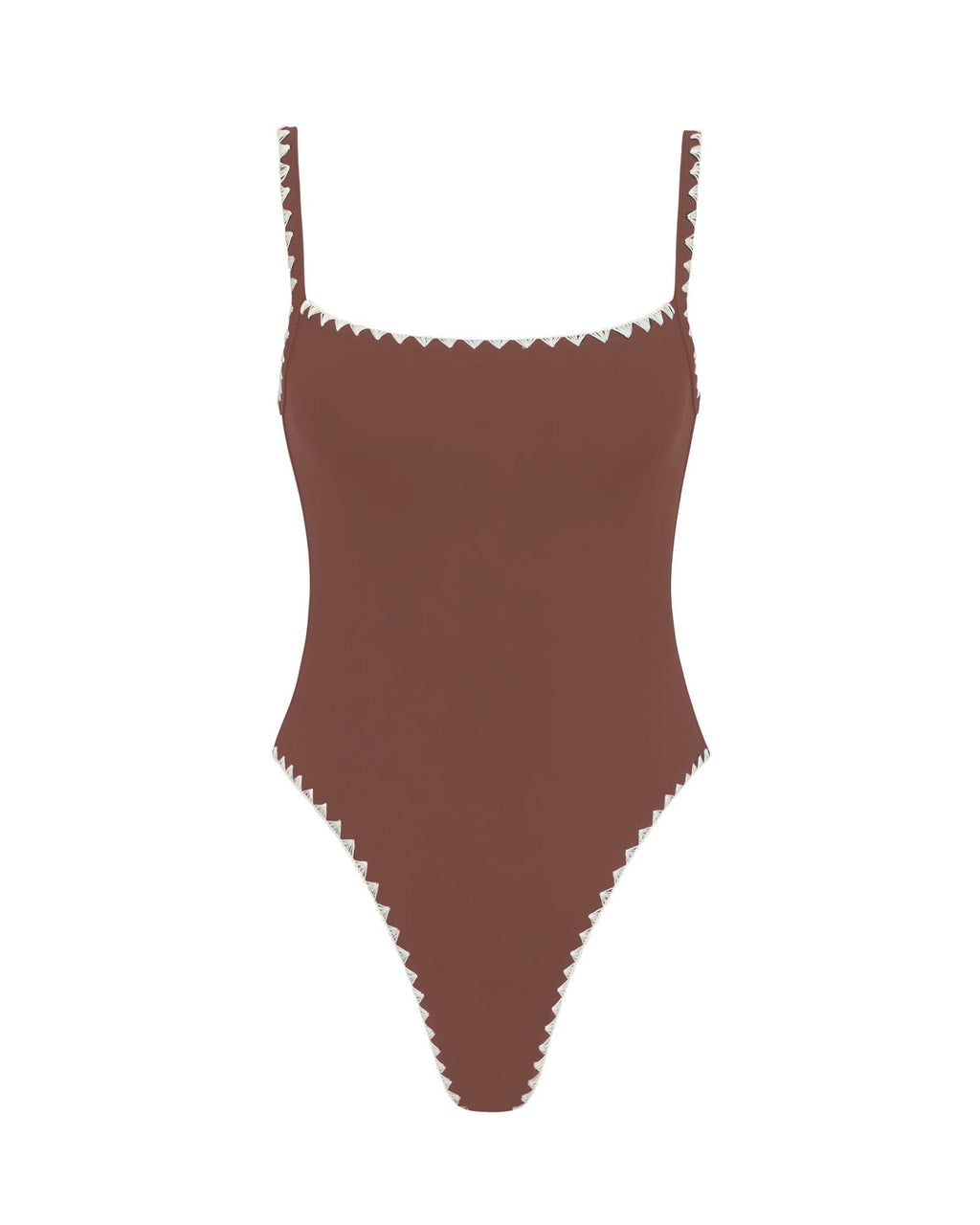 Nadia One Piece Swimsuit - Cafe-Cream
