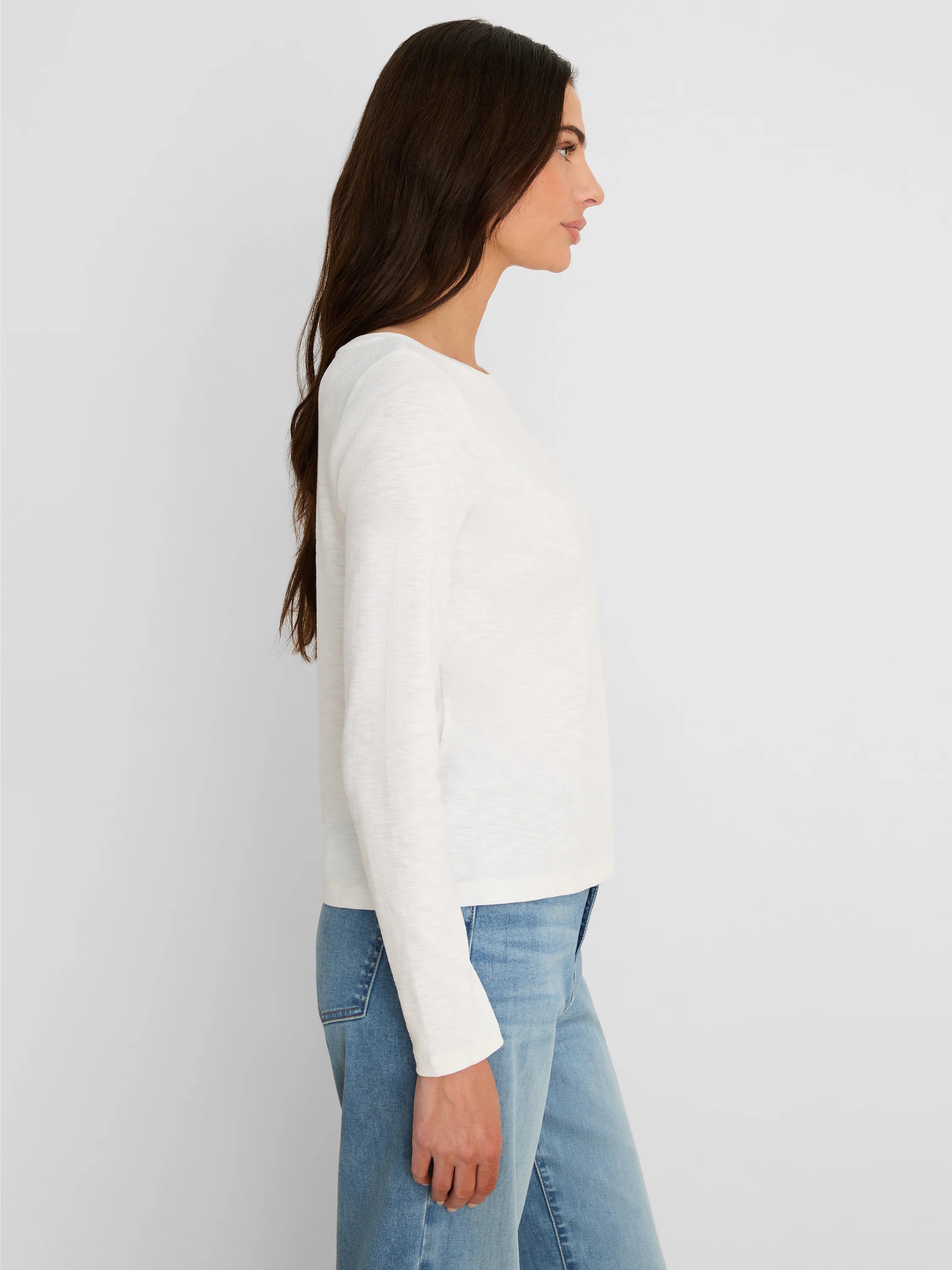 NZT Solid Cape Rib Modern Boat Tee