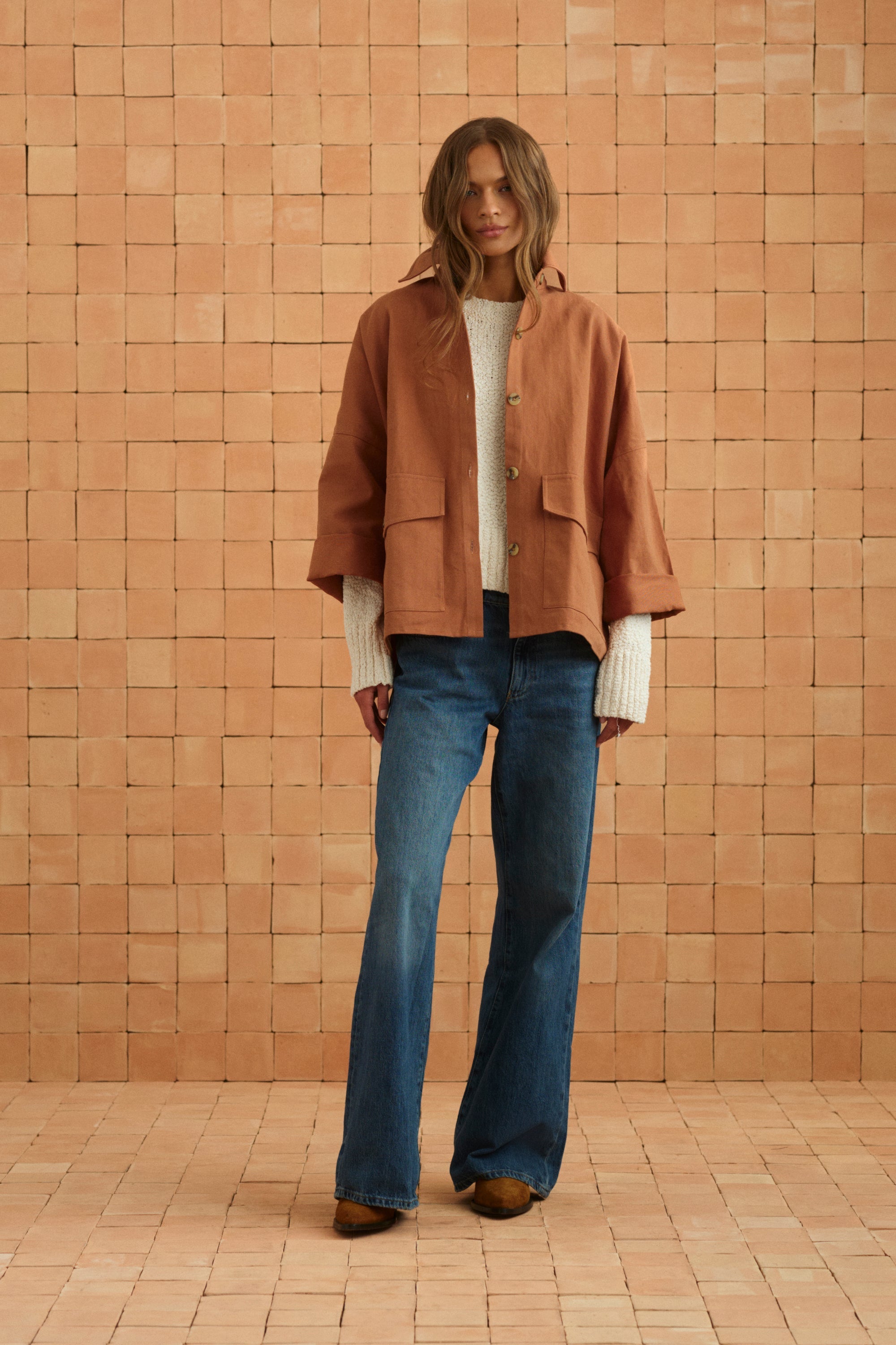 Paddington Jacket In Camello