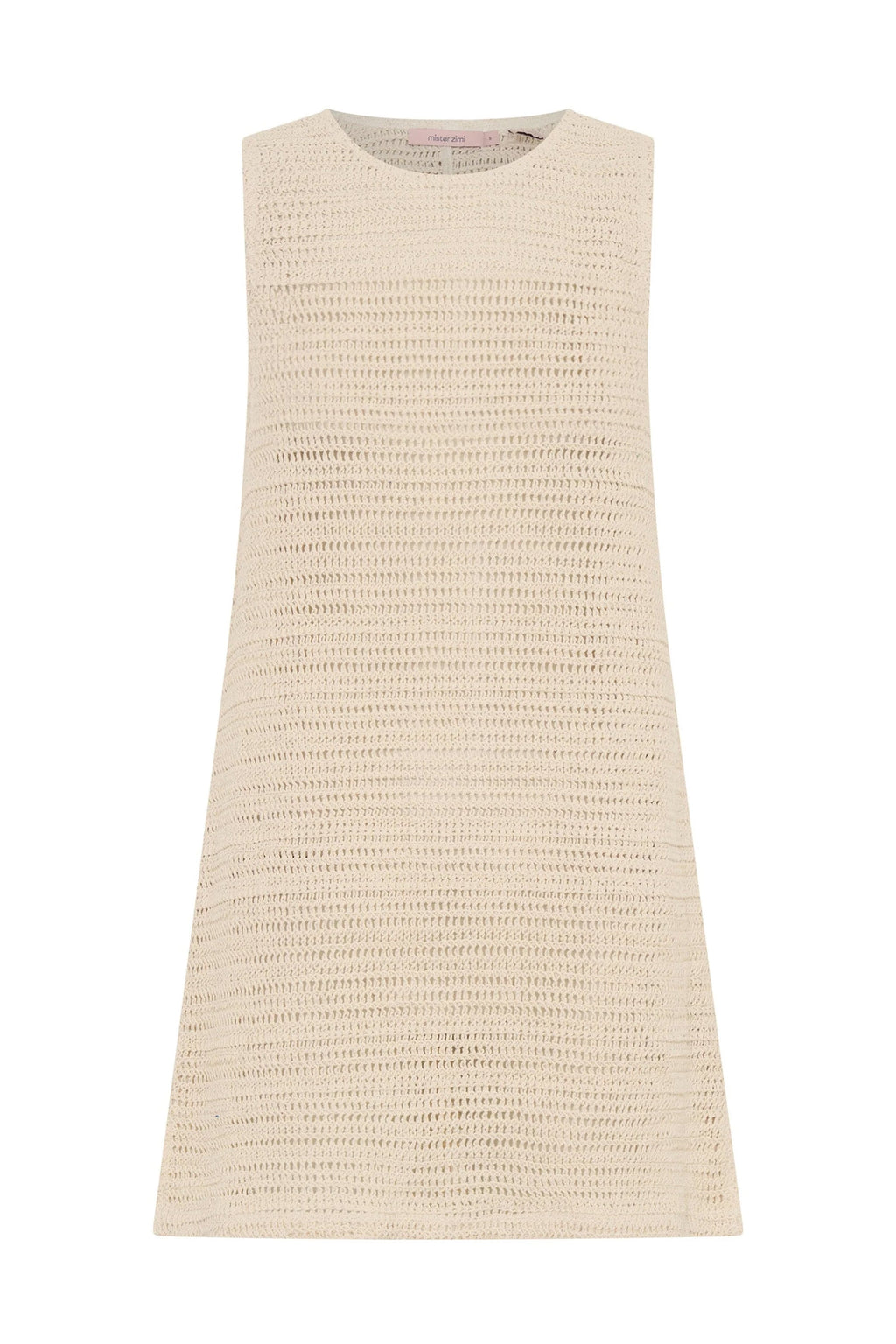 Poolside Mini Dress In Ecru