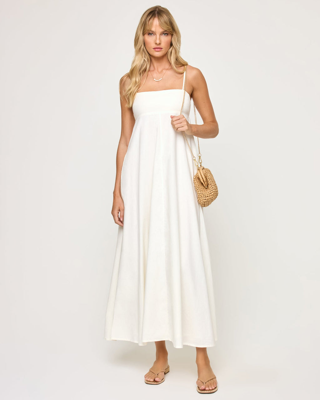 Raveena Dress - Cream