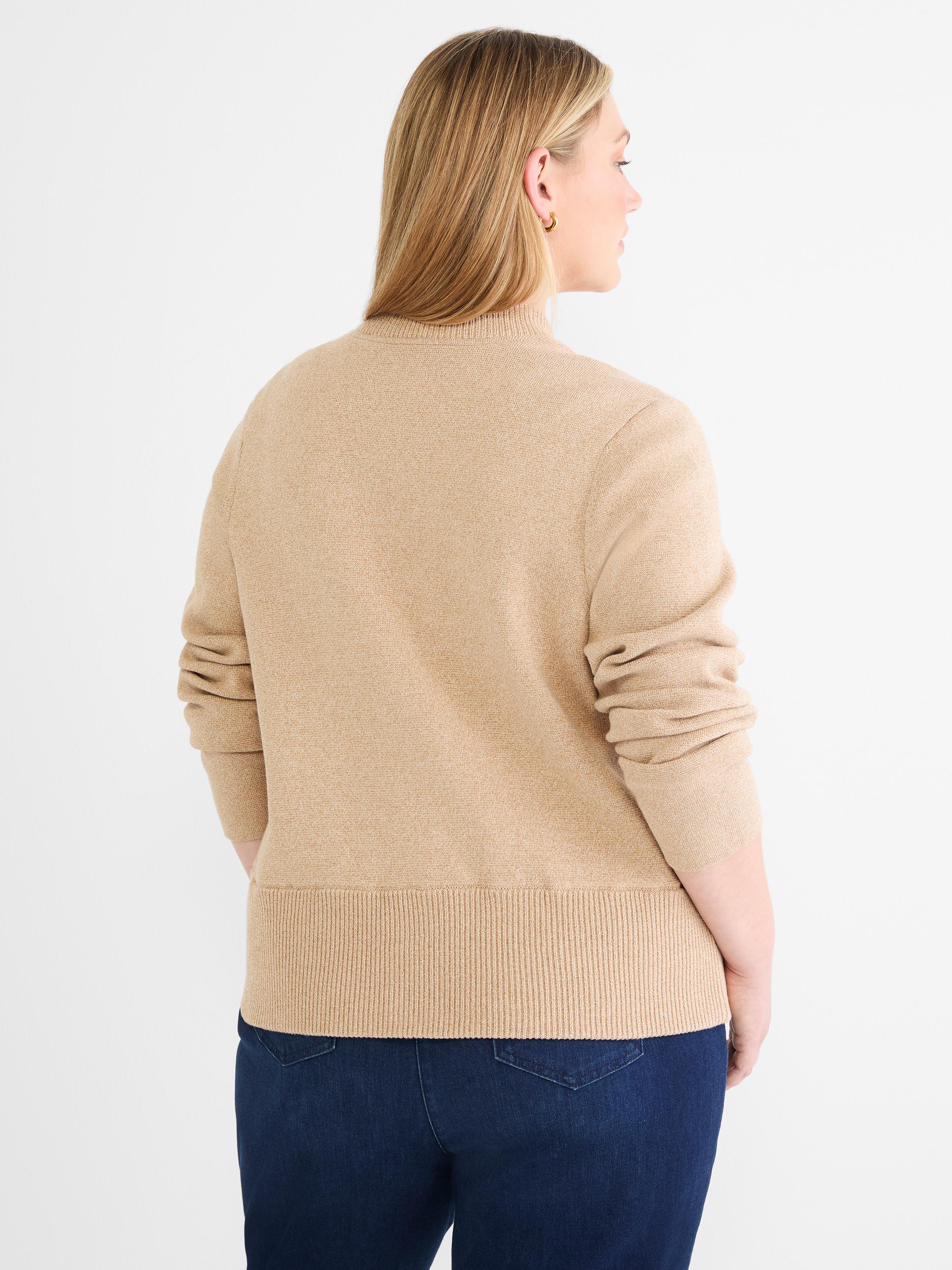 Knit Bomber Snap Jacket