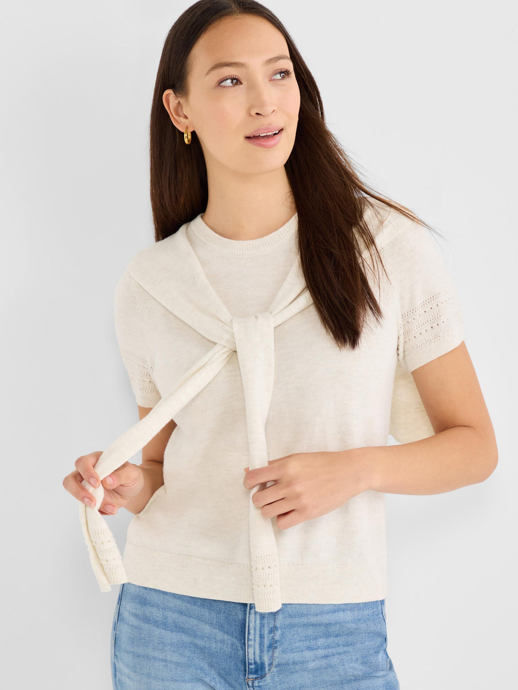 Piazza Over The Shoulder Sweater