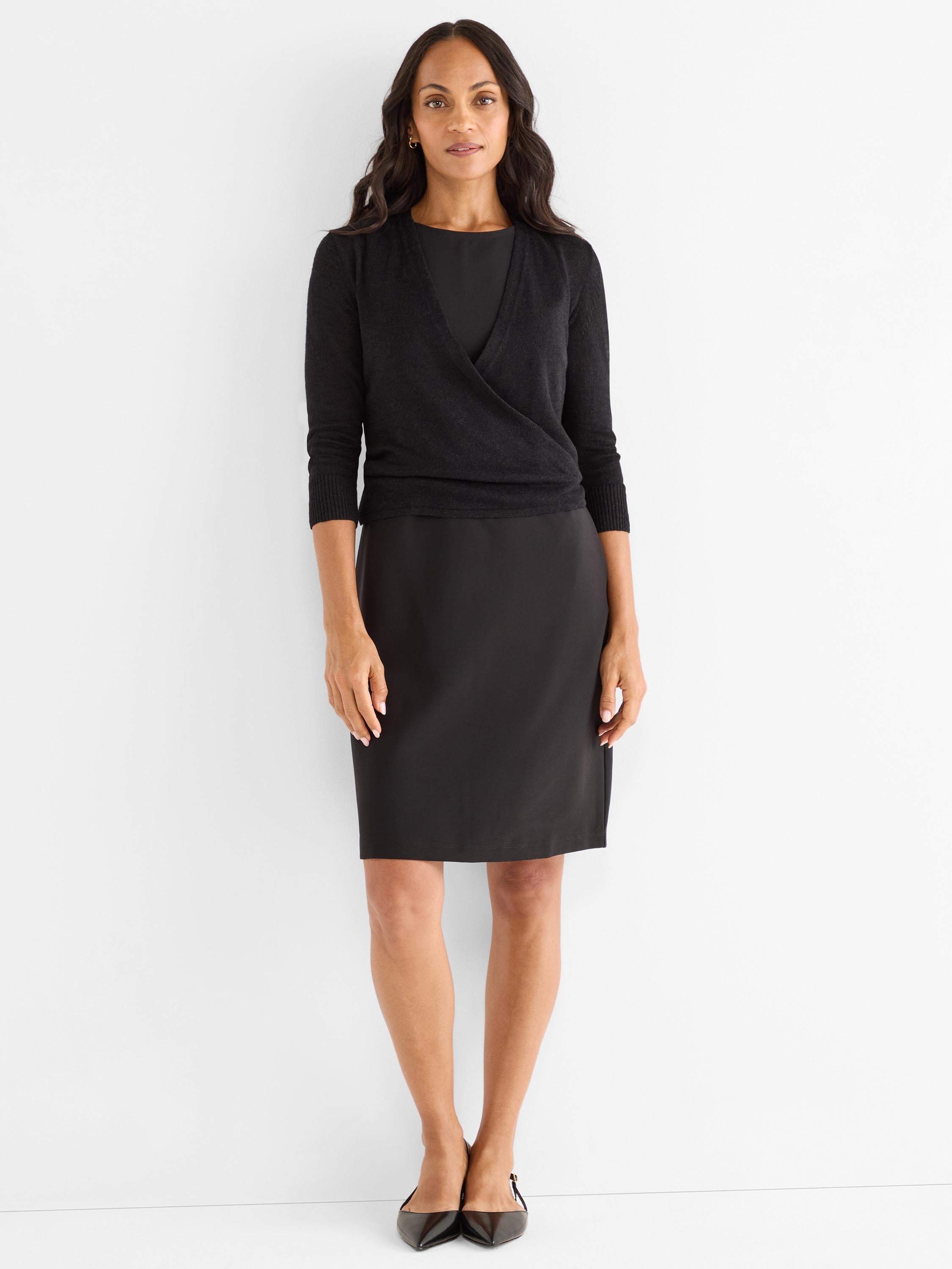 Sleek Stretch Little Black Dress