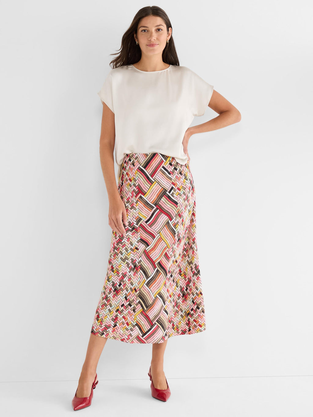 Colorweave Slip Skirt
