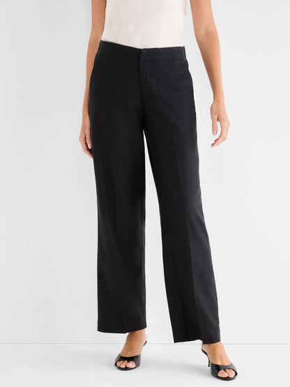 Lenox Wide Leg Stretch Linen Pant