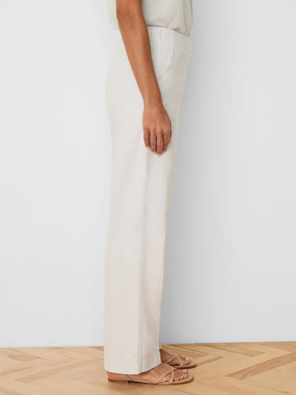 Lenox Wide Leg Stretch Linen Pant