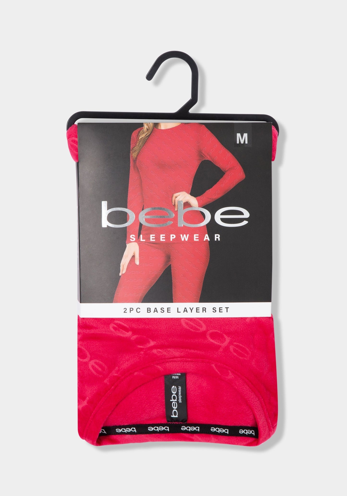 2pc Velour Bebe Louge Sleep Base Layer Set