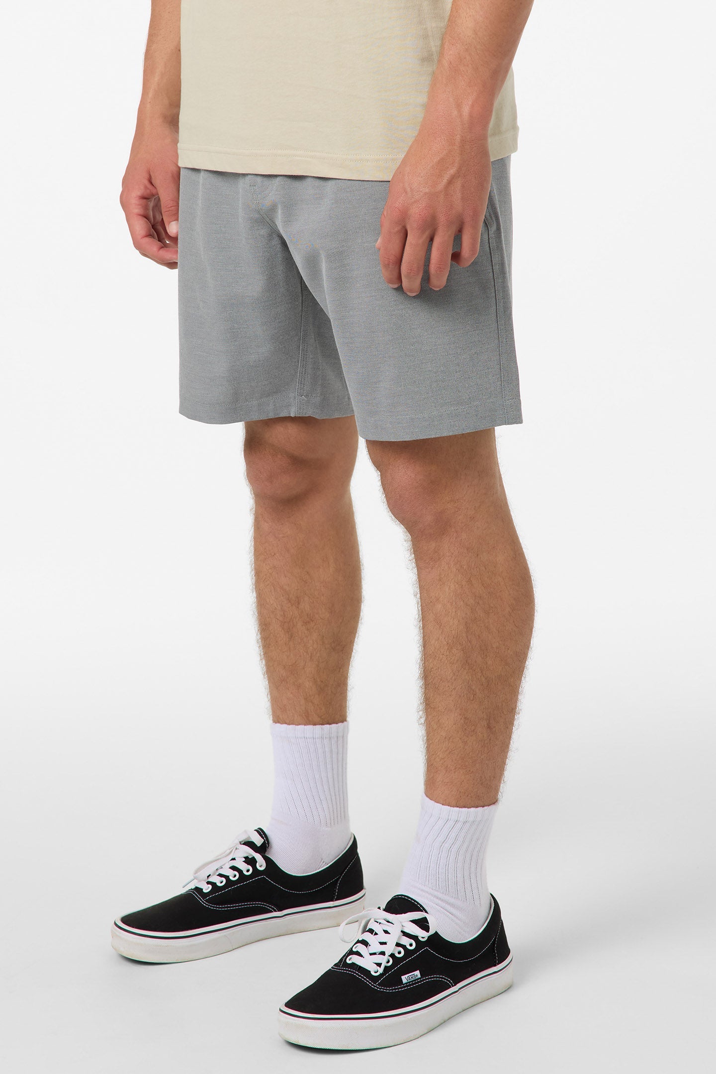 Reserve Light Check Elastic Waist 18" Hybrid Shorts