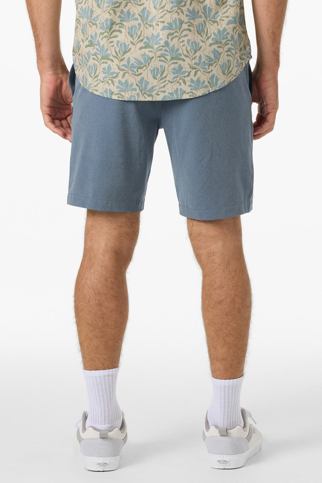 Reserve Light Check Elastic Waist 18" Hybrid Shorts