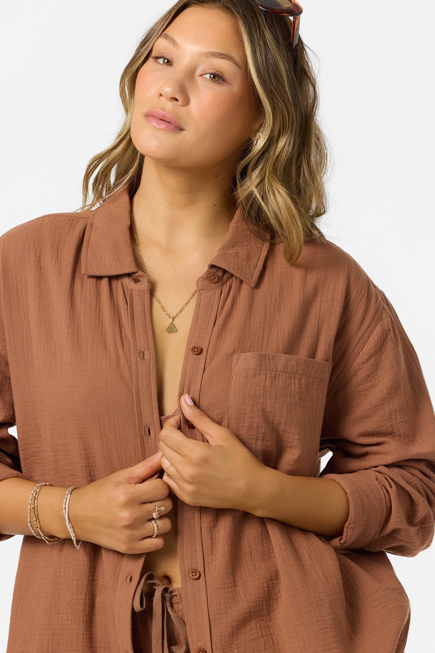 Leni Relaxed Long Sleeve Top