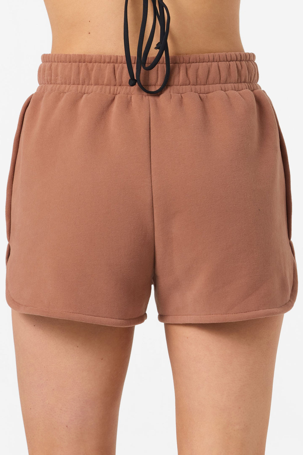 Chore Break Scallop Fleece Lounge Shorts