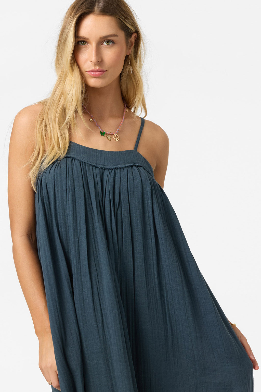 Saltwater Solids Sai Maxi Cover-Up Dress