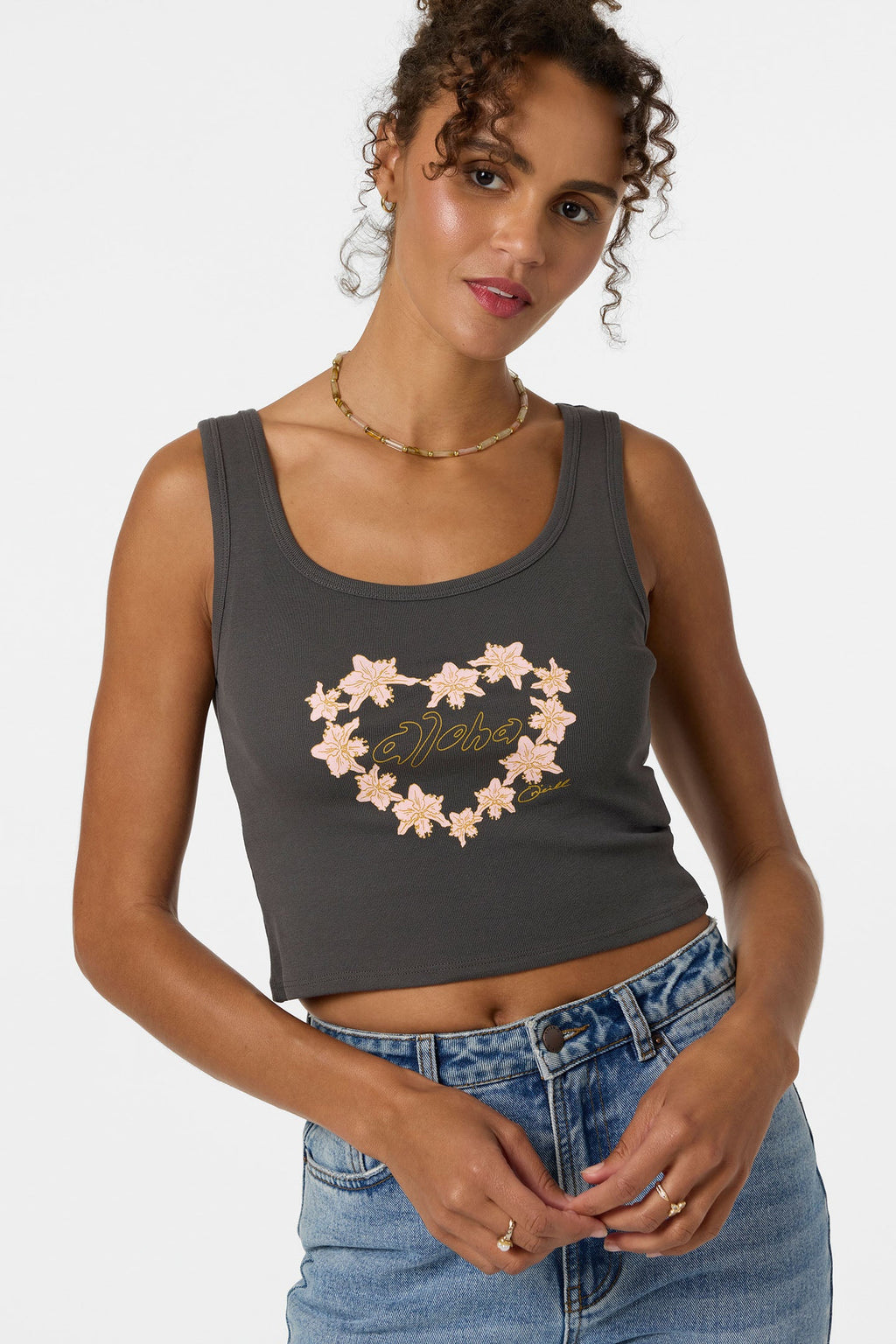 Leah Hawaii Scoopneck Tank