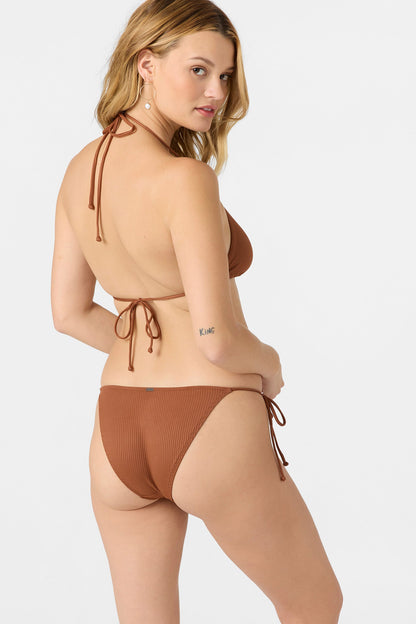 Saltwater Solids Rib Venice Triangle Top