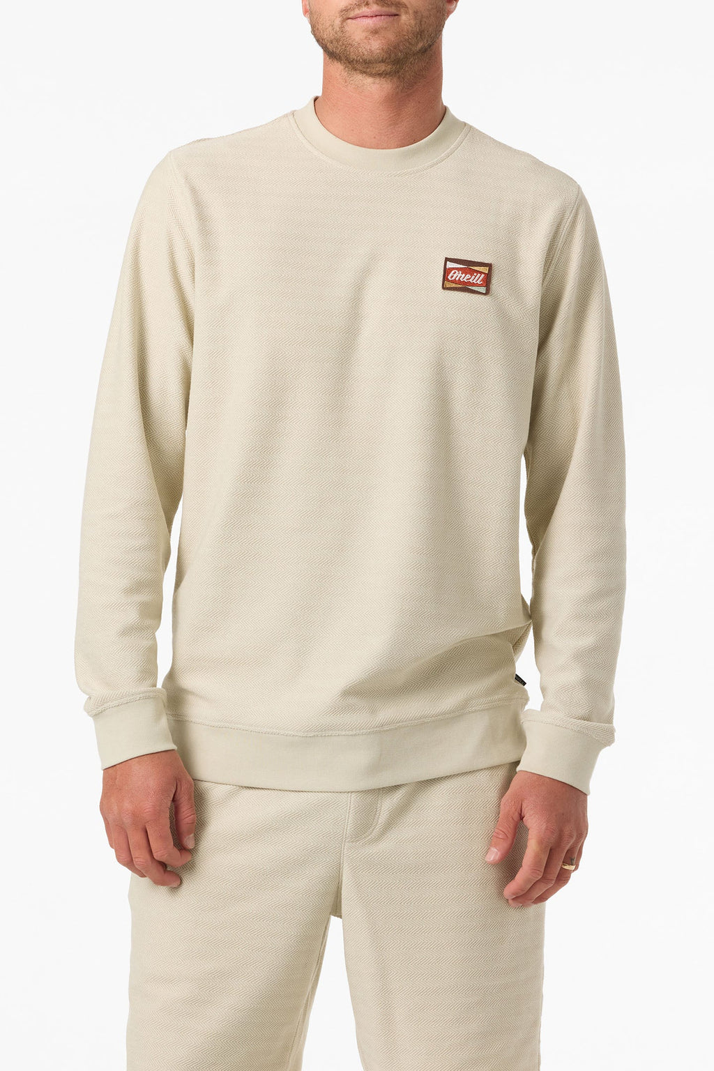 Bavaro Solid Crew Neck Fleece