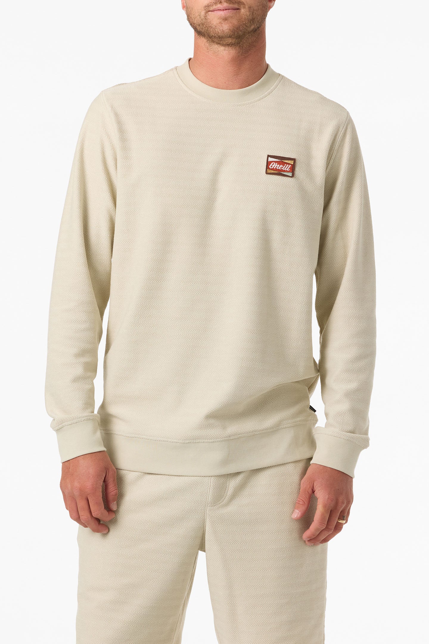 Bavaro Solid Crew Neck Fleece