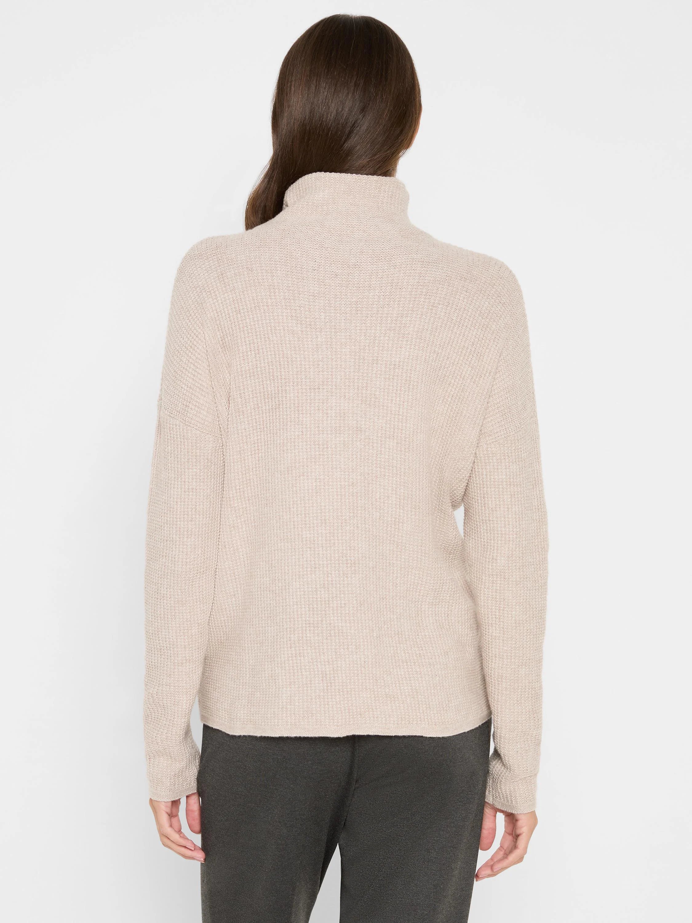 Waffle Tuck Sweater