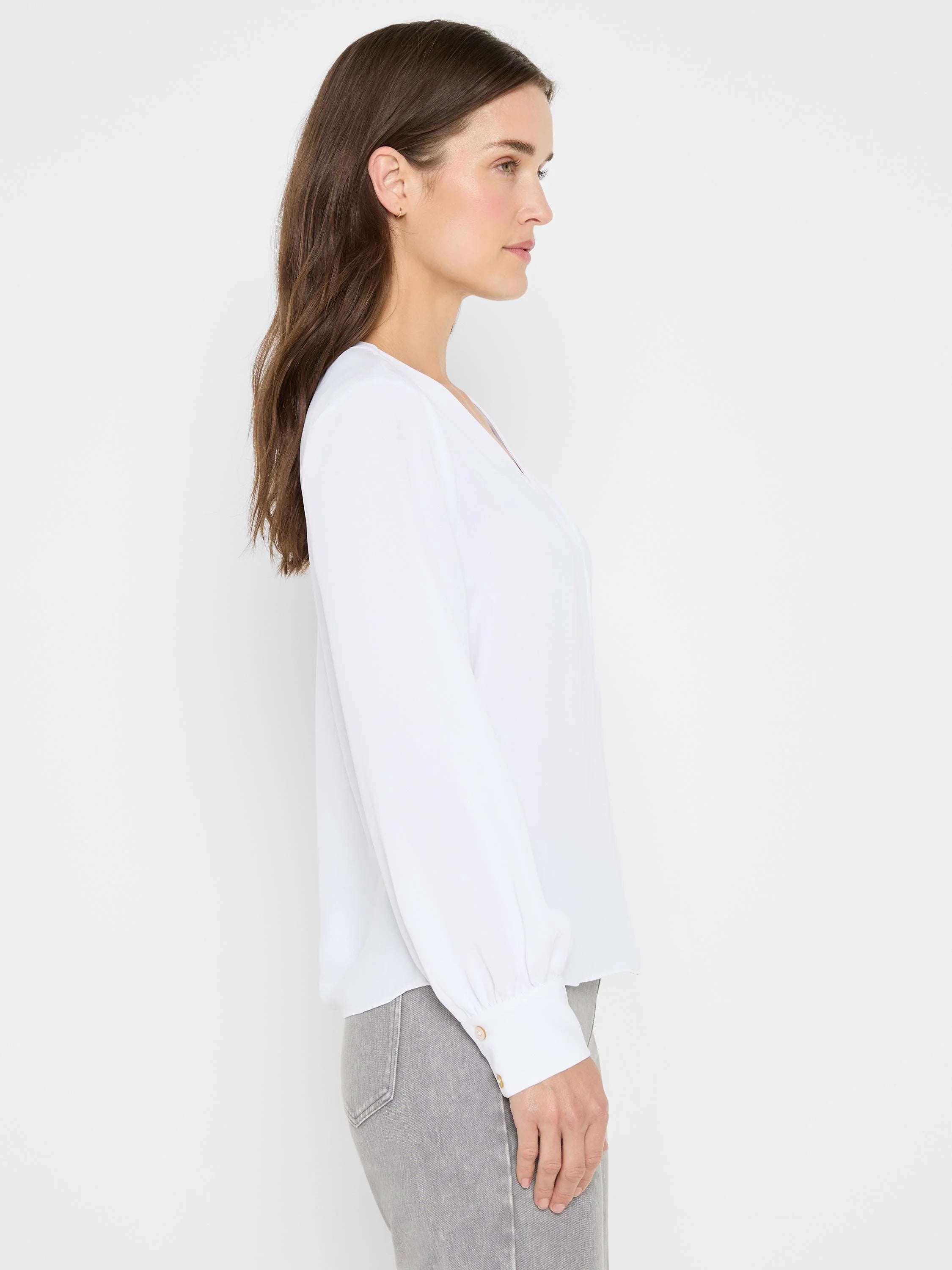 Downtown V-Neck Top