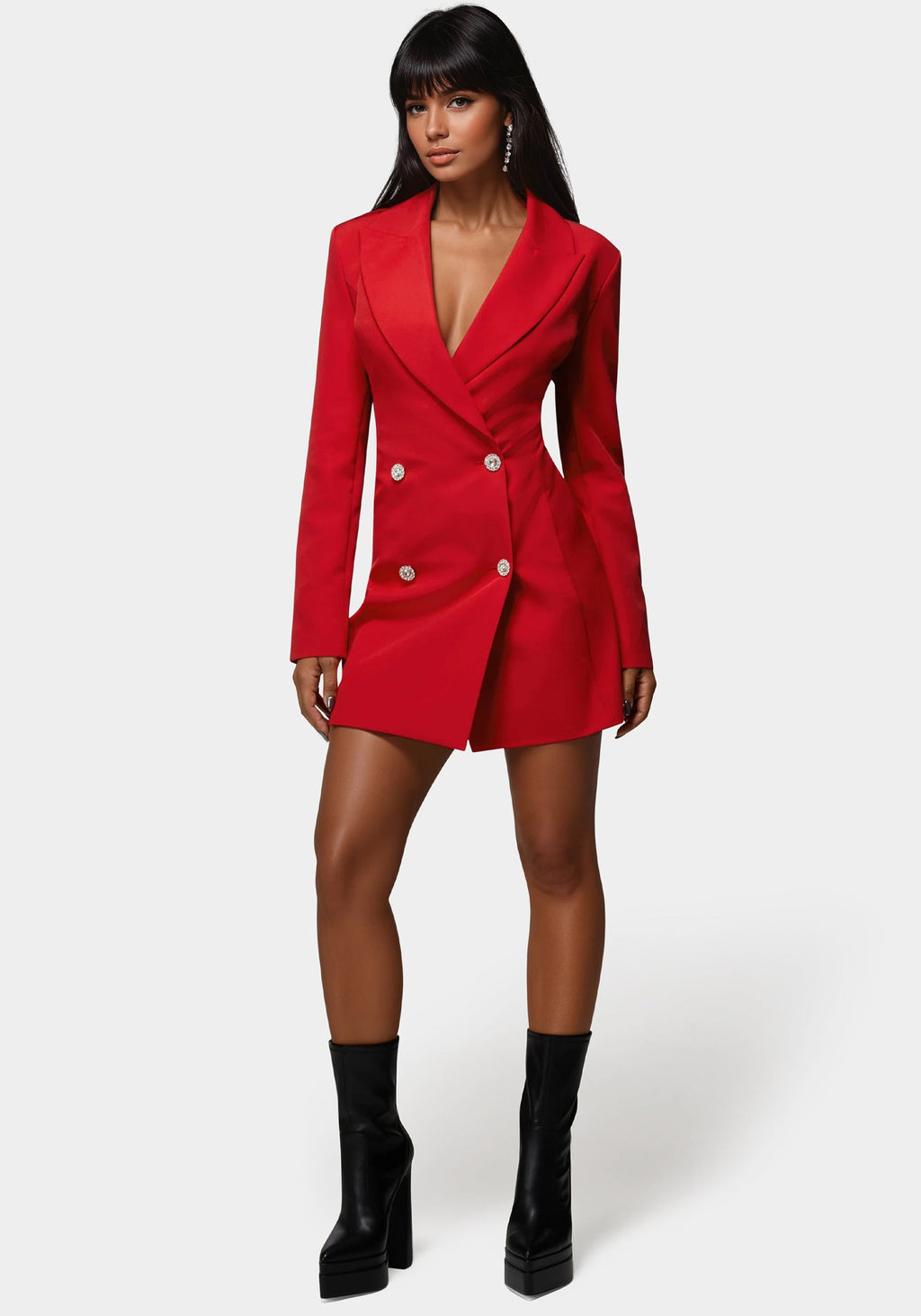 Bold Blazer Dress